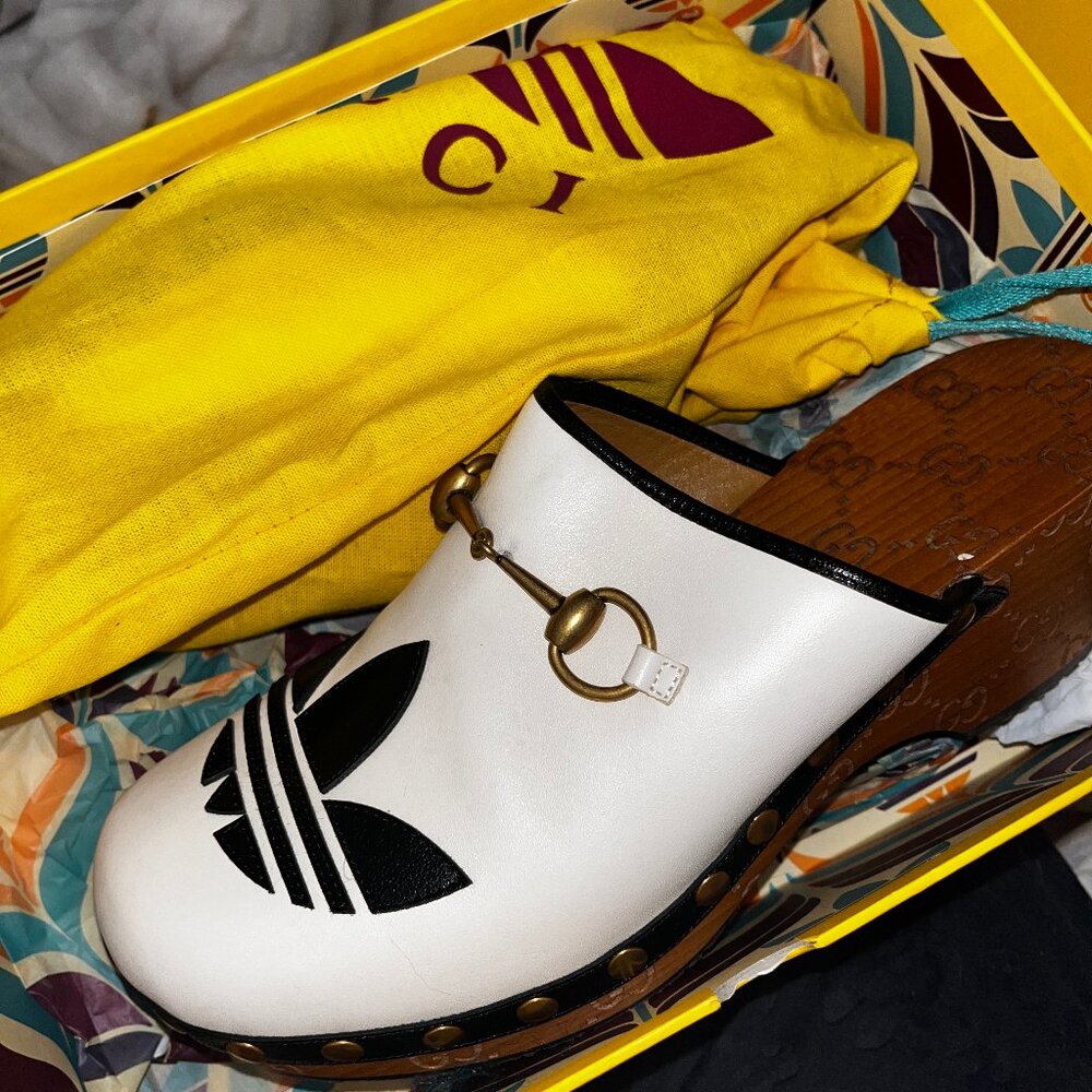 Gucci x Adidas Horsebit Clog